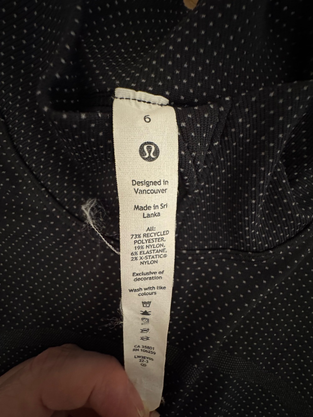 Lululemon athletica Black Quarter-Zip - Picture 3 of 5